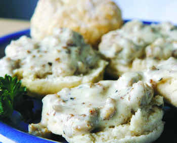 Sausage Gravy and Biscuits Forrás: dallasnews.com Sausage Gravy and Biscuits Forrás: dallasnews.com
