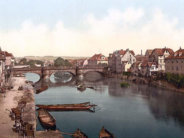 A Fulda-híd Kasselban