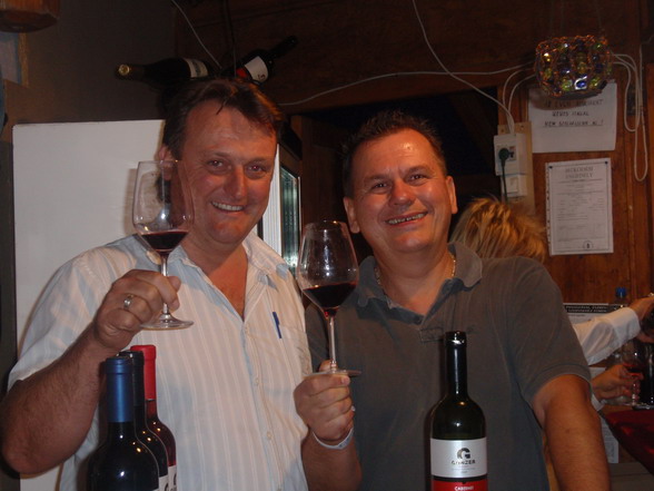 Günzer Zoltán (Villány) és Csíki Sándor (Food & Wine)