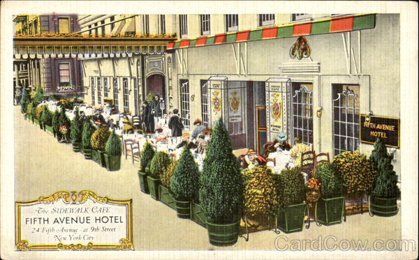 The Fifth Avenue Hotel, New York City, az 1940-es években