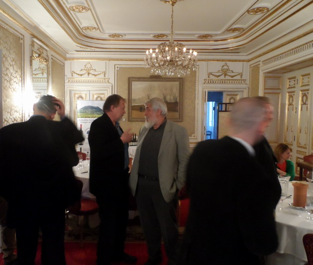 A borbemutató helyszíne a Gundel első emeletén volt. 2014 03 018