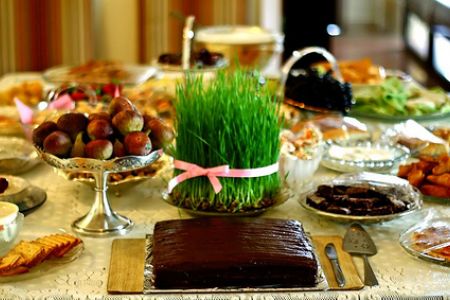Haft-Sin- a perzsa Nowruz fesztivál hét szimbóluma