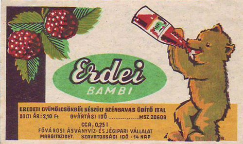 Erdei Bambi, 1963 (Forrás: retronom)