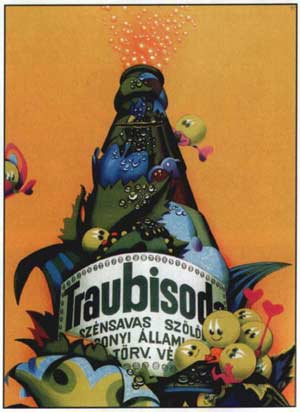 Traubisoda plakát (1975) (Forrás: retronom)