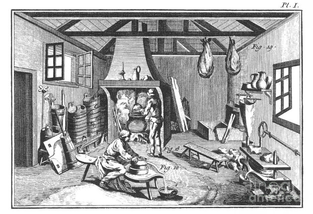 Sajtkészítés a 18. században