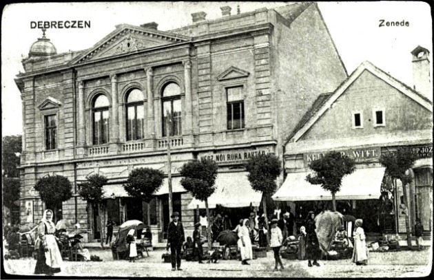 Debrecen 1900 körül (Forrás: egykor.hu)