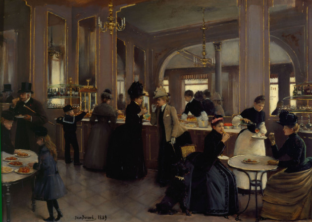 Párizsi cukrászda (Jean Béraud, 1889)