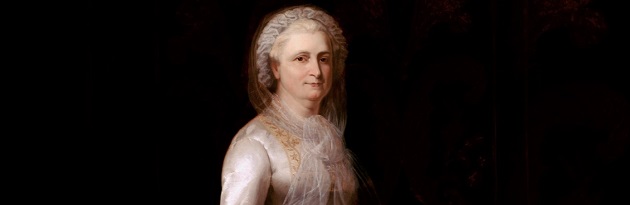Martha Washington (1731-1802) amerikai "first lady" (1789–97) George Washington felesége