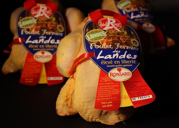 Label Rouge minősítésű francia csirke