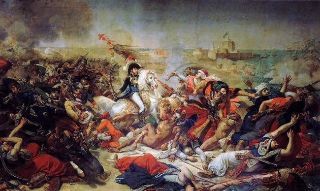 Murat tábornok az abukiri csatában (1799). (Antoine-Jean Gros festménye, 1806) (wikipedia)