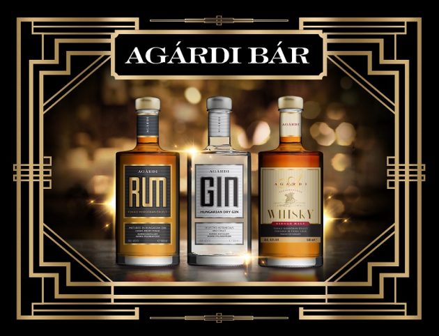 Az Agárdi Pálinkafőzde új italai - gin, whisky, rum (2018)